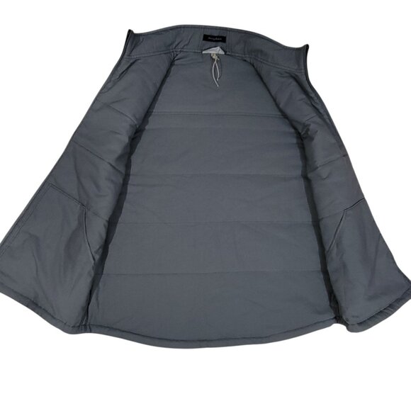 Tommy Bahama Corduroy Vest Mens Medium Puffer Jacket Reversible Full Zip Rare - Picture 5 of 15